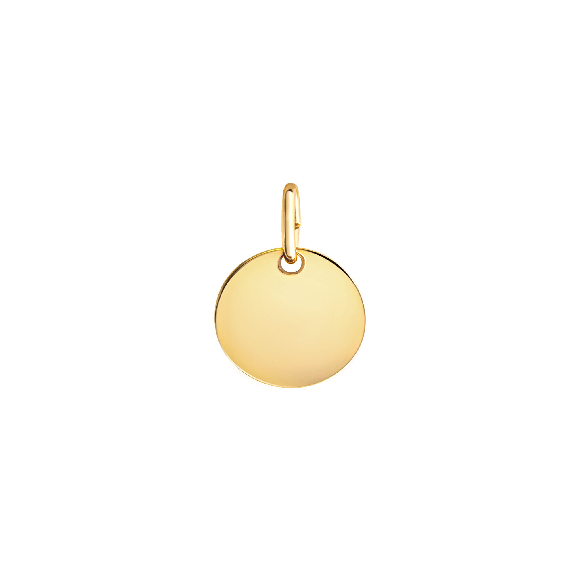 Anhänger 333/- Gelbgold Anhänger Gravurplatte