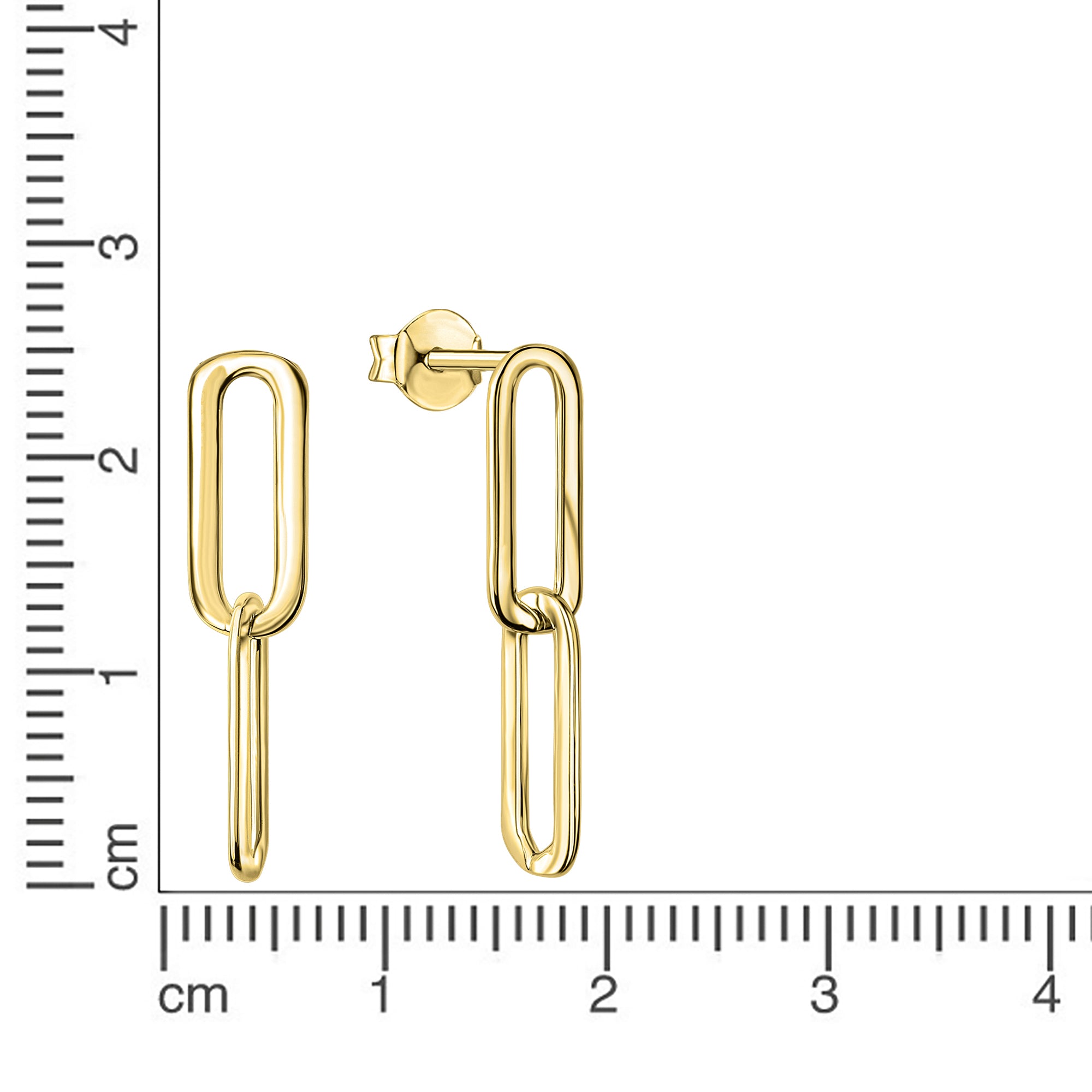 Ohrstecker 925-Sterling Silber vergoldet