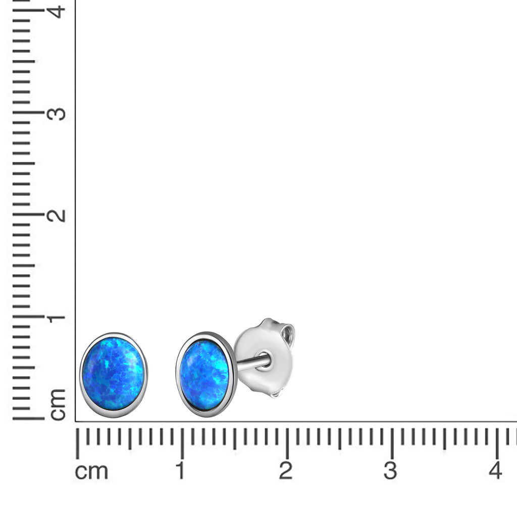 Ohrstecker 925-Sterling Silber rhodiniert