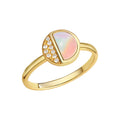 Ring 925-Sterling Silber vergoldet