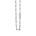Collier 925/- Sterling Silber rhodiniert Gliederkette 55 cm