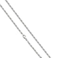 Collier 925/- Sterling Silber weiß S-Panzer 45 cm