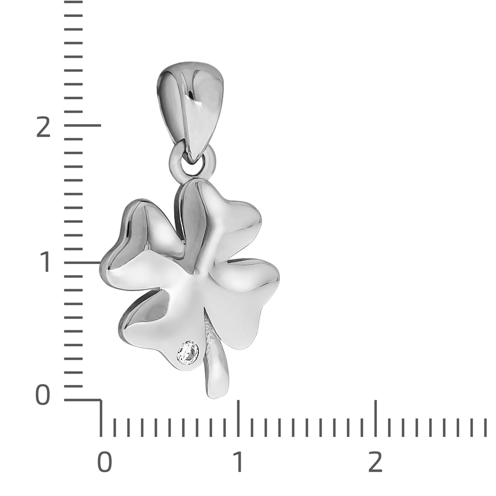 Anhänger 925/- Sterling Silber rhodiniert