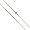 Kette 925/- Sterling Silber Panzerkette diamantiert rhodiniert 80 cm