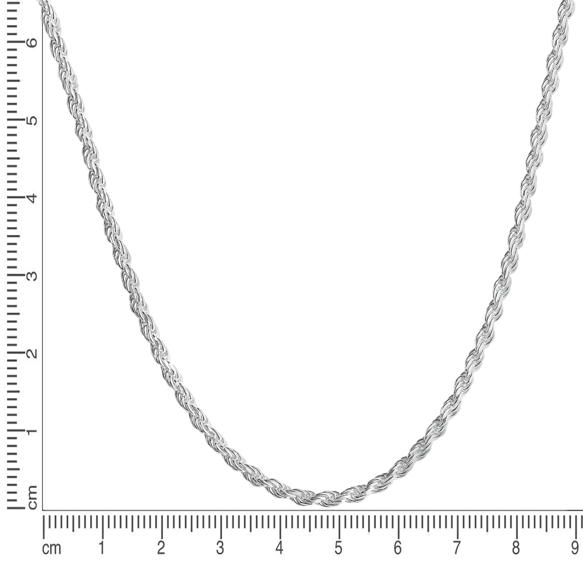 Kette 925/- Sterling Silber Kordel 50cm
