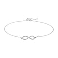 Fußkette 925/- Sterling Silber Infinity