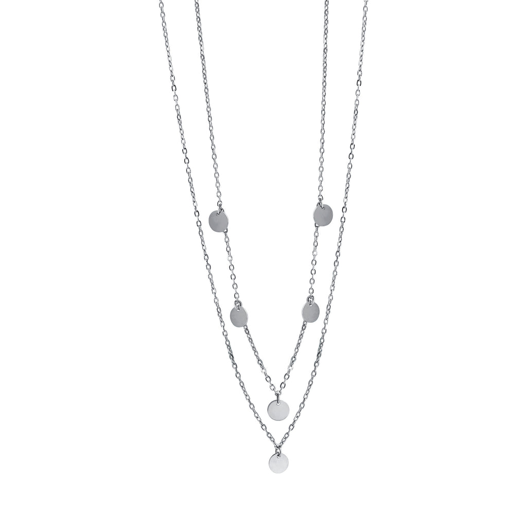 Collier 925/- Sterling Silber rhodiniert