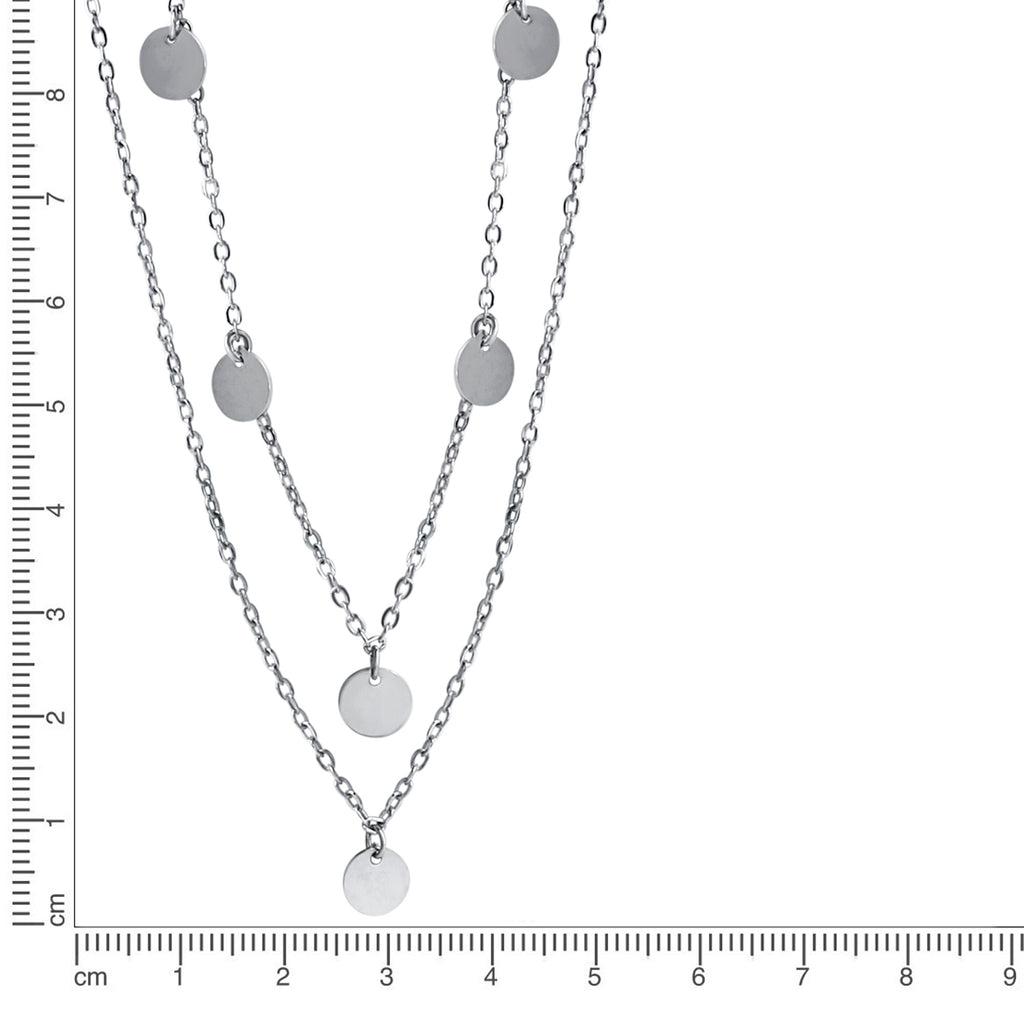 Collier 925/- Sterling Silber rhodiniert