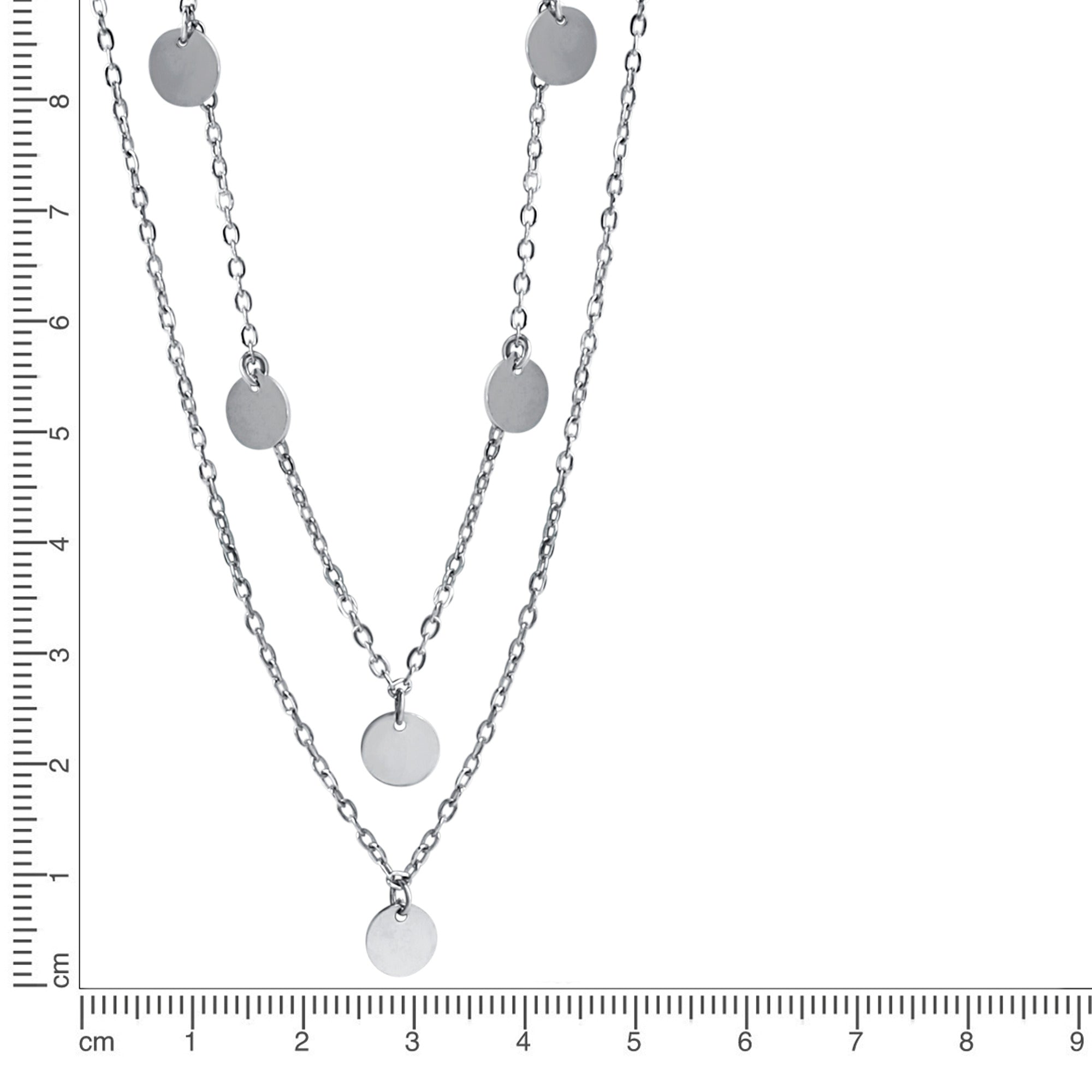Collier 925/- Sterling Silber rhodiniert