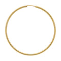 Creolen 333/- Gelbgold glanz 50 mm