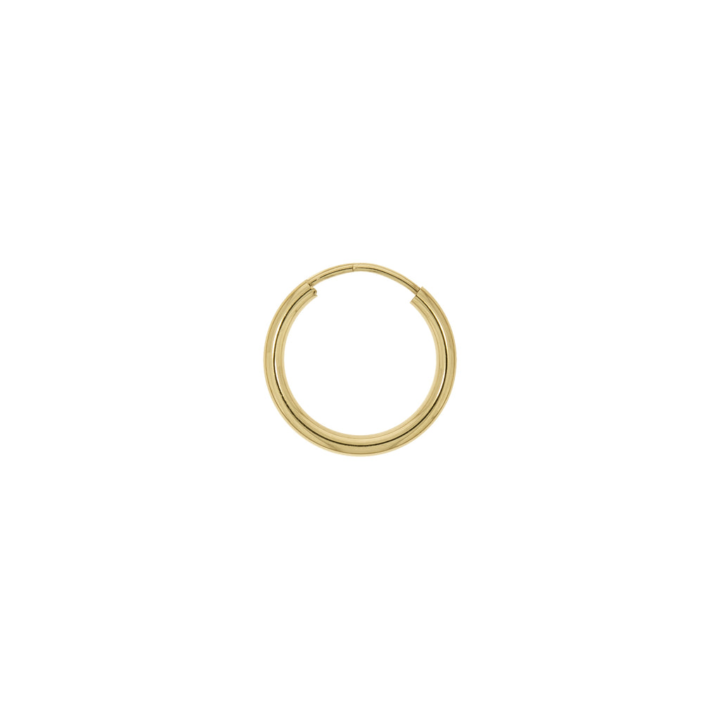 Creolen 333/- Gelbgold glanz 15mm