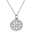 Anhänger mit Kette 925/- Sterling Silber rhodiniert