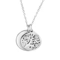 Anhänger mit Kette 925/- Sterling Silber rhodiniert