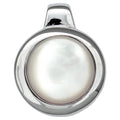 Anhänger 925/- Sterling Silber rhodiniert Perlmutt