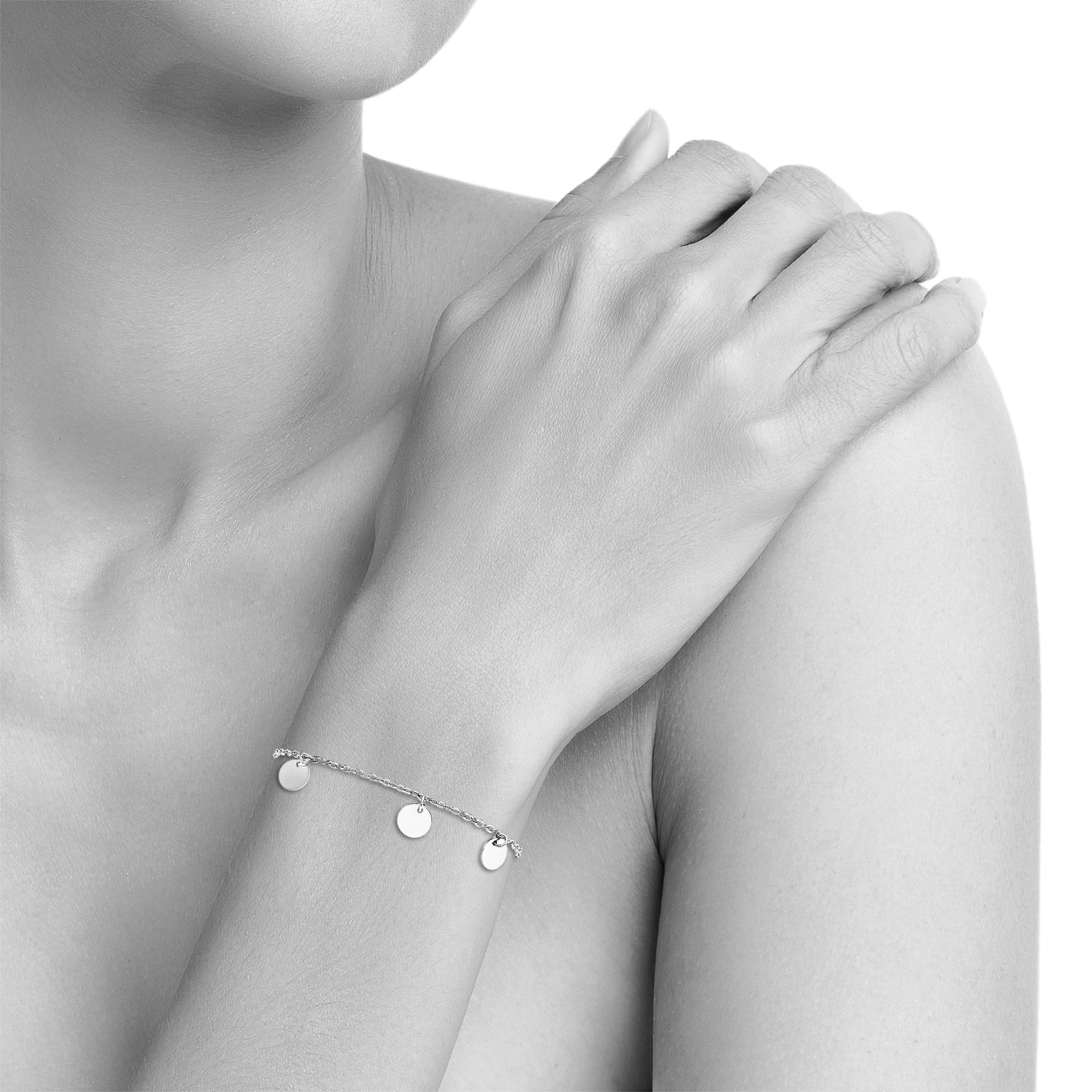 Armband 925/- Sterling Silber rhodiniert