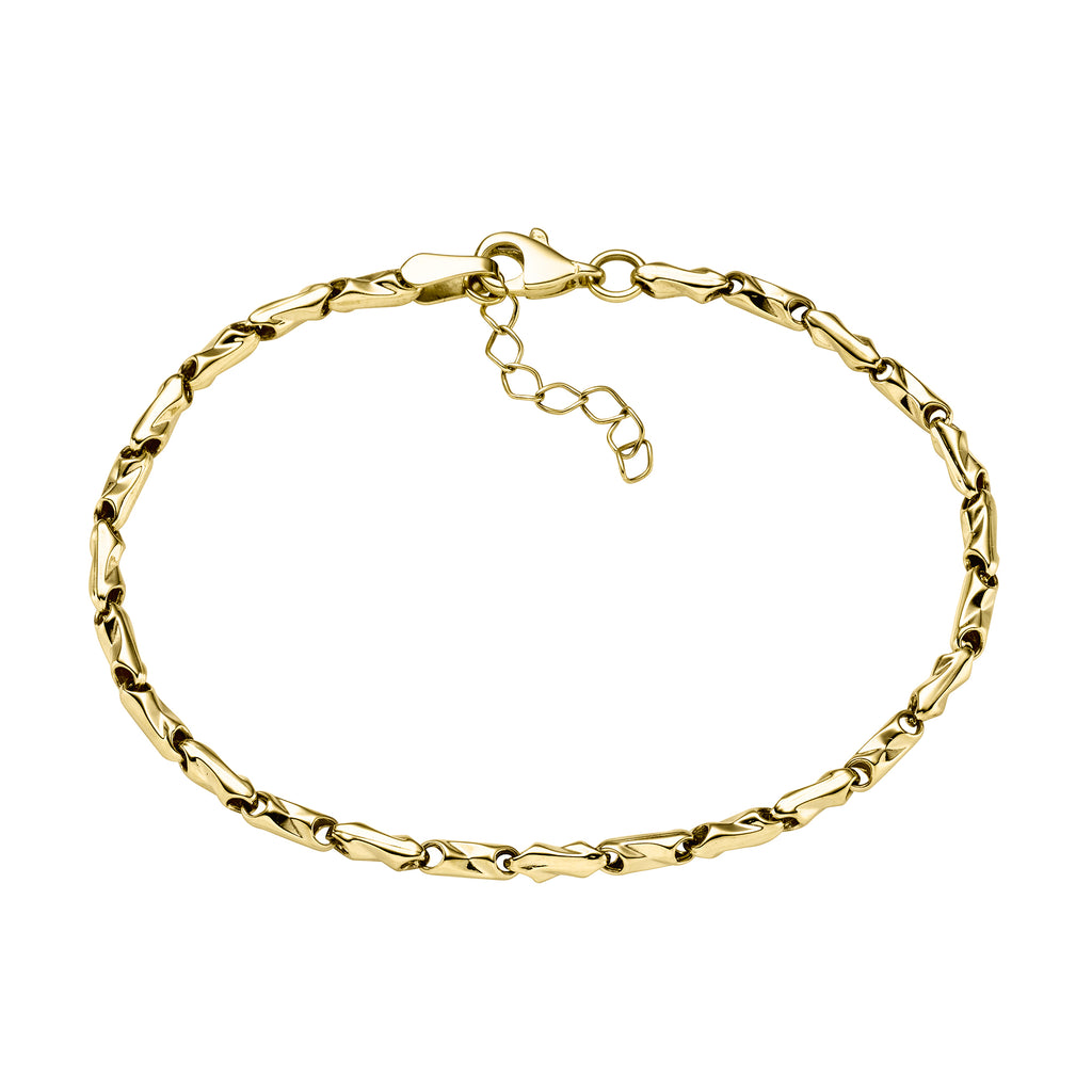 Armband 375/- Gelbgold glanz