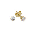 Ohrstecker 333 Gold 3,5mm Zirkonia