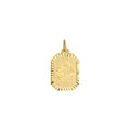 Anhänger Sternzeichen Fische 333/- Gelbgold
