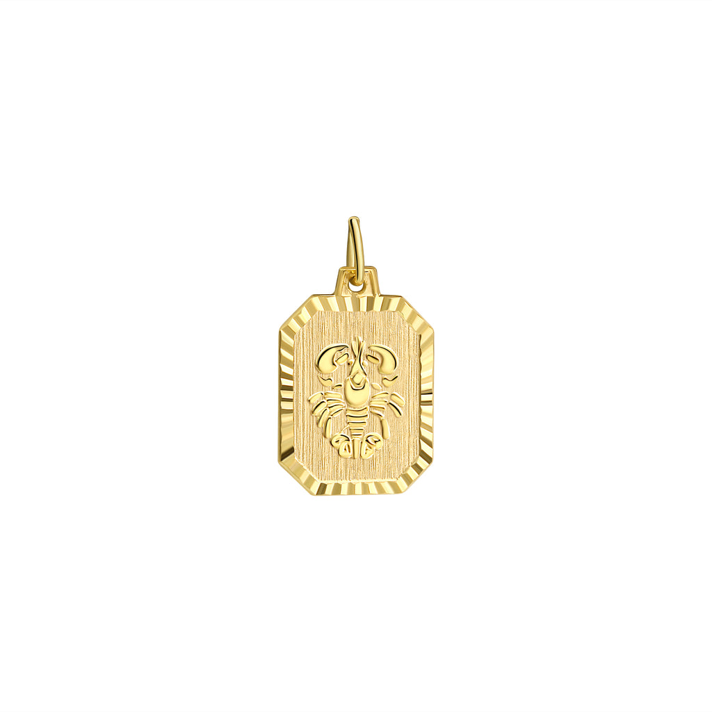 Anhänger Sternzeichen Krebs 333/- Gelbgold
