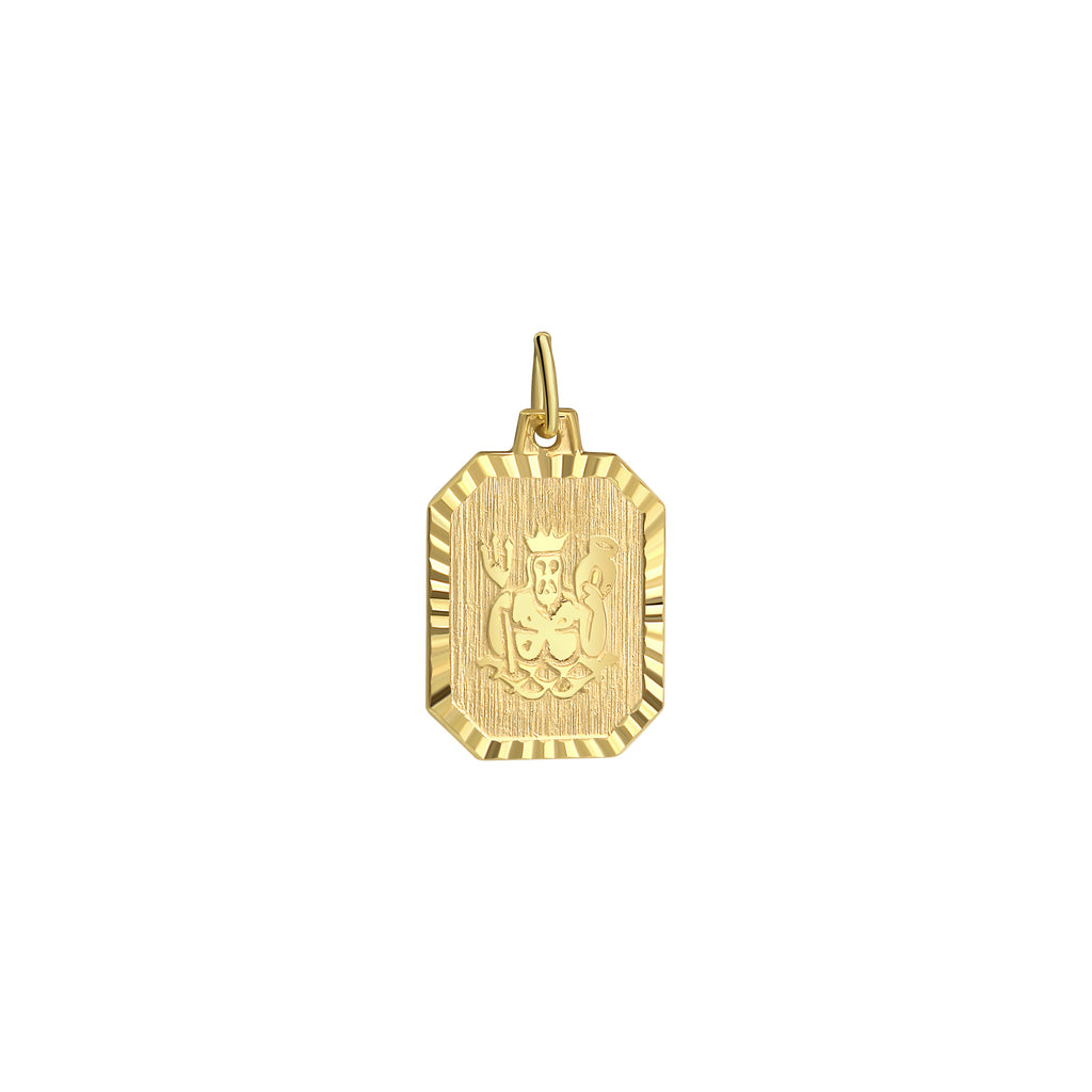 Anhänger Sternzeichen Wassermann 333/- Gelbgold