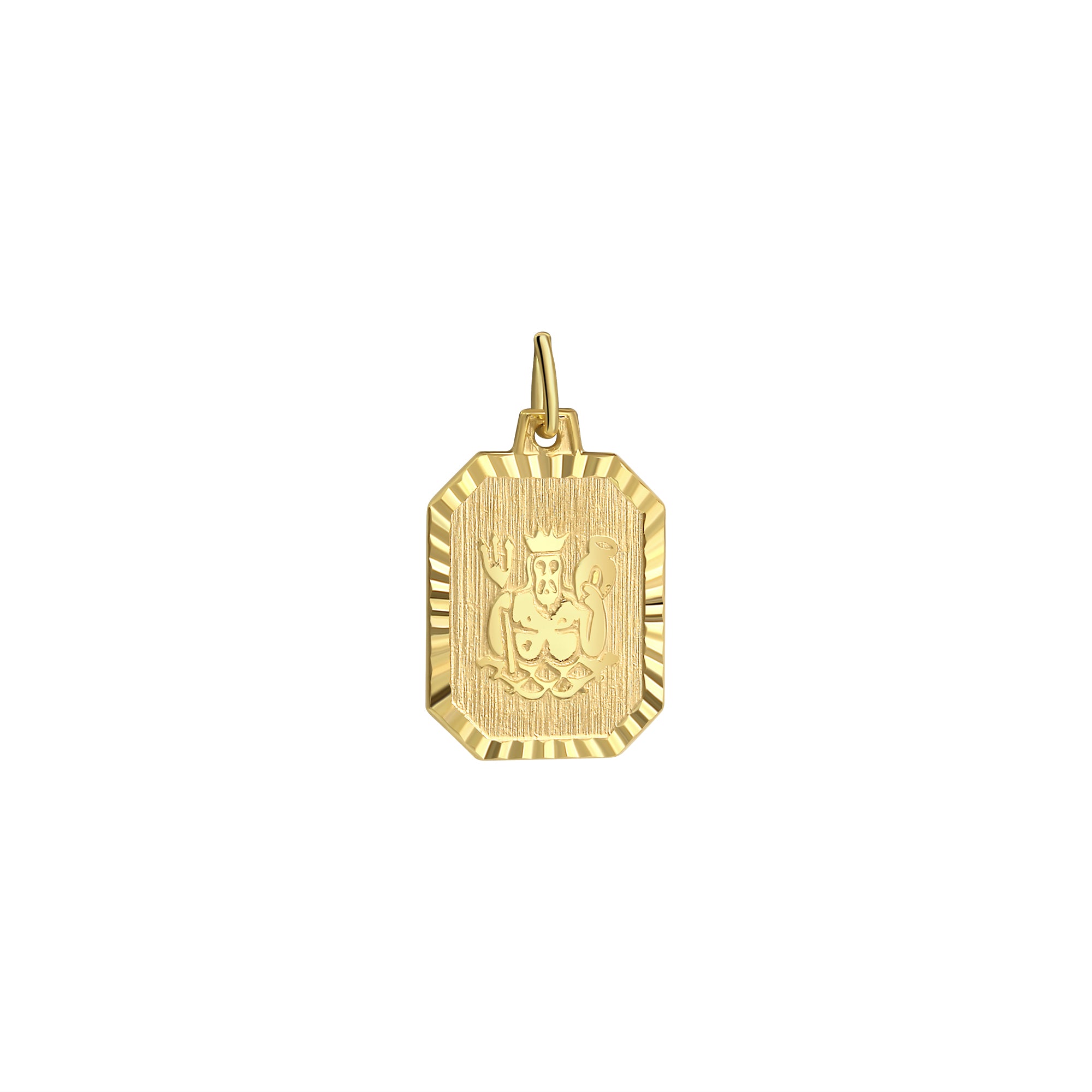 Anhänger Sternzeichen Wassermann 333/- Gelbgold