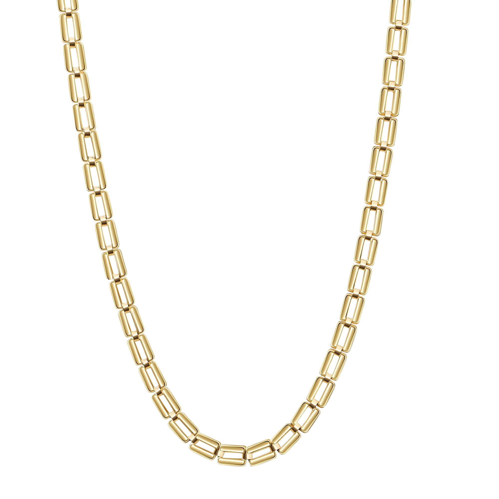 Halskette Gold 375 mit Karabiner 45cm lang