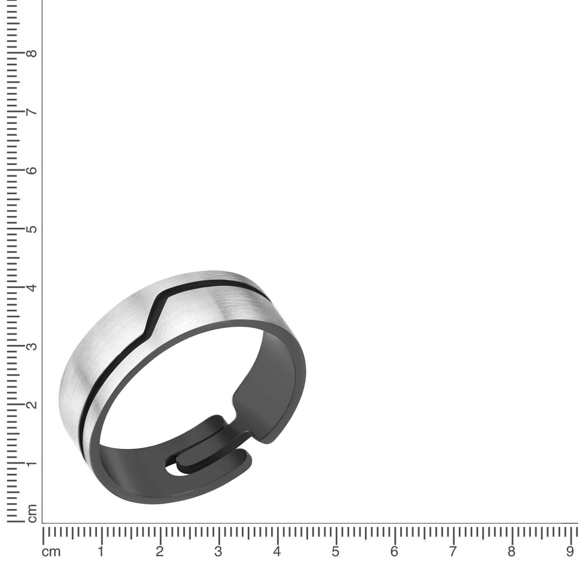 Ring 925 Sterling Silber oxidiert