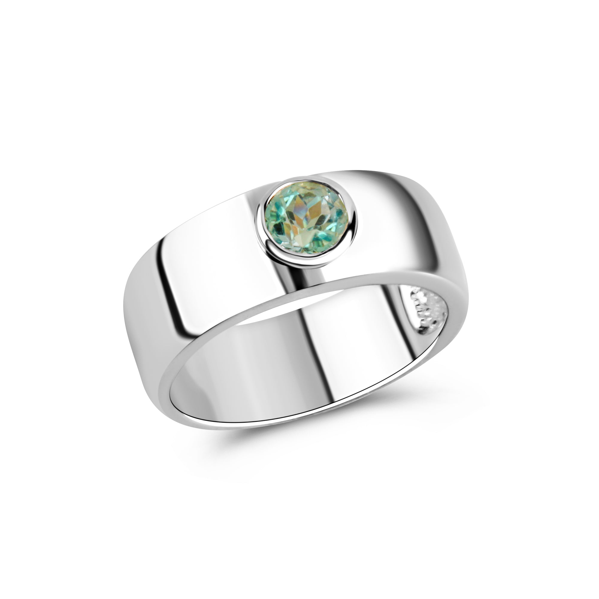 Ring 925/- Sterling Silber rhodiniert glanz