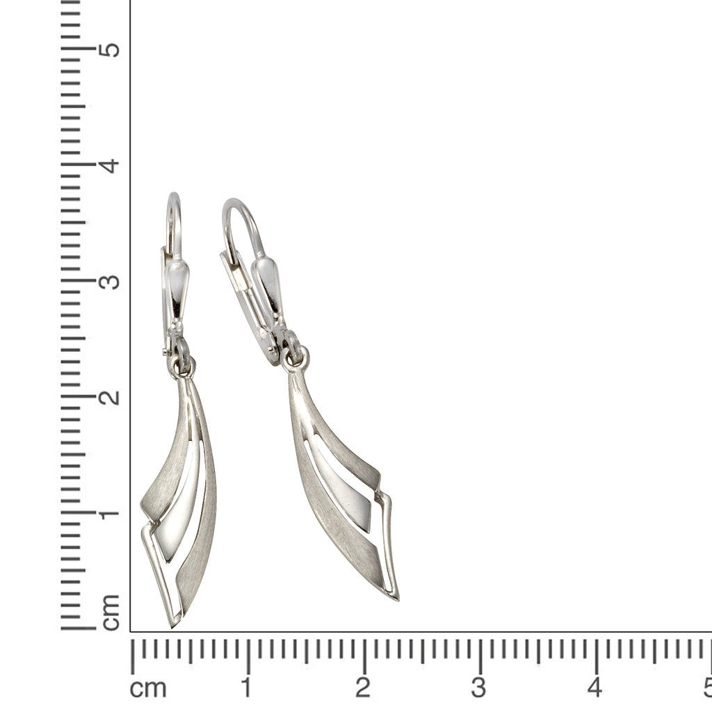 Ohrhänger 925/- Sterling Silber rhodiniert