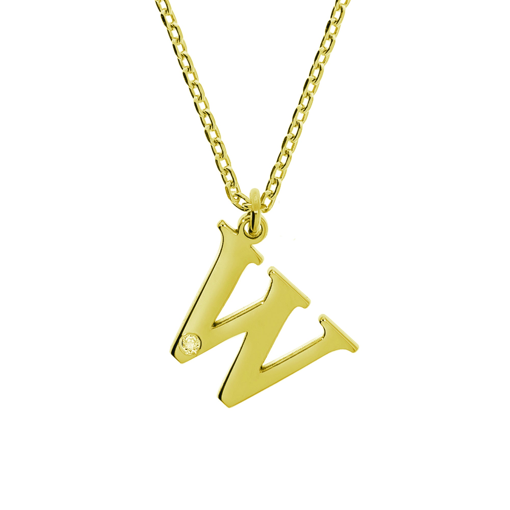 Anhänger mit Kette 925/- Sterling Silber vergoldet 1 Diam.