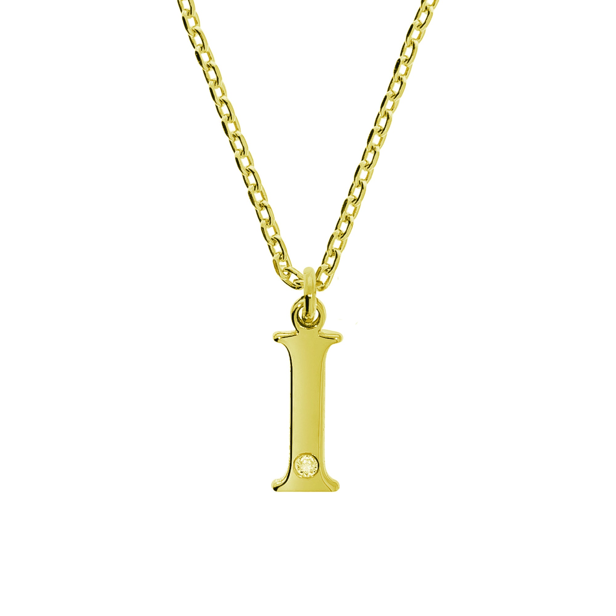 Anhänger mit Kette 925/- Sterling Silber vergoldet 1 Diam.
