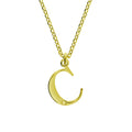 Anhänger mit Kette 925/- Sterling Silber vergoldet 1 Diam.