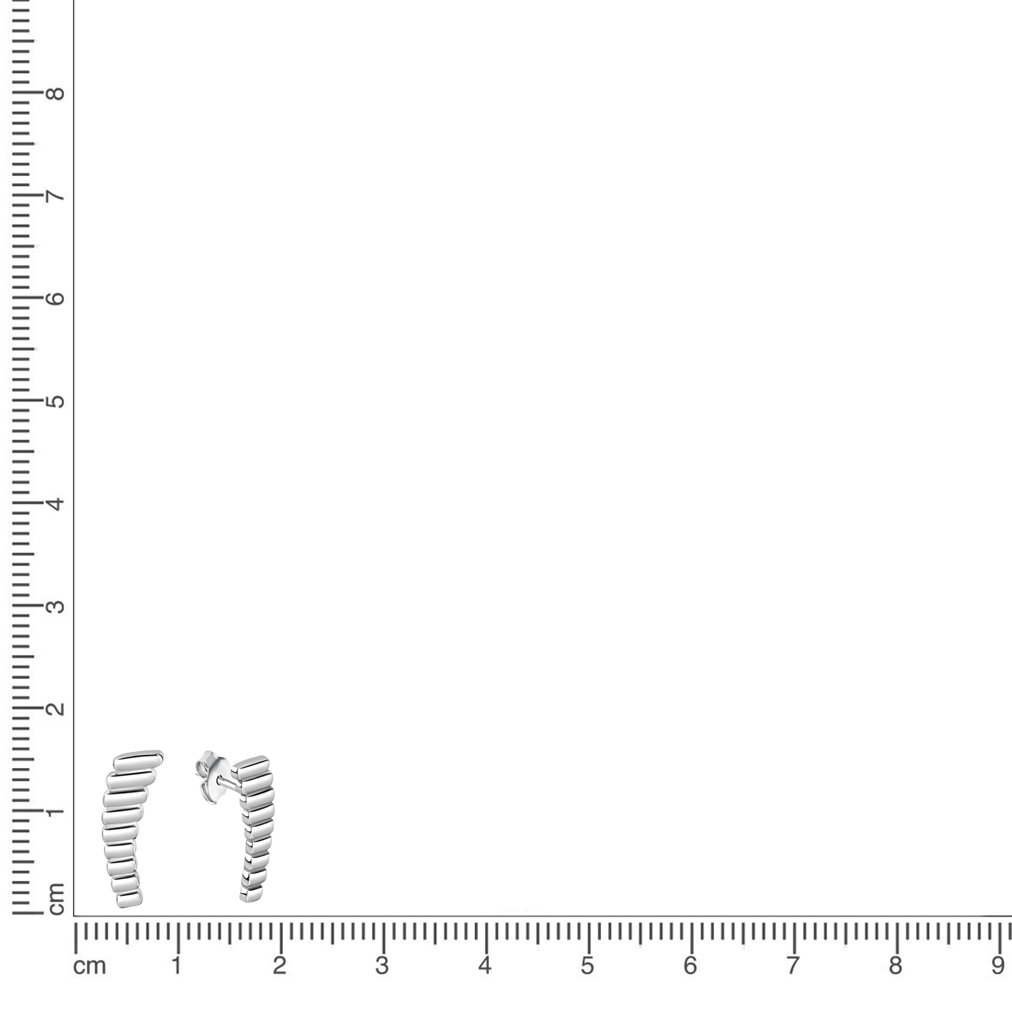 Ohrstecker 925/- Sterling Silber rhodiniert