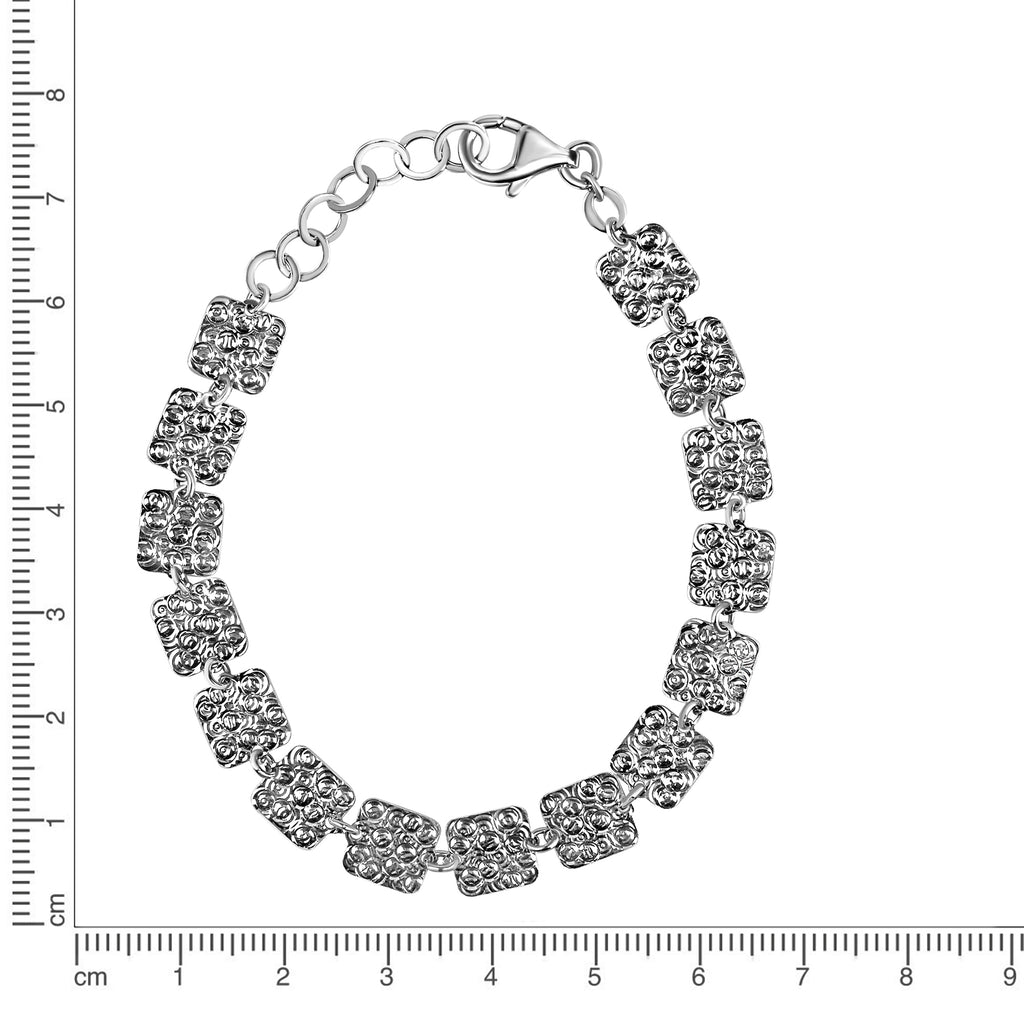 Armband 925/- Sterling Silber rhodiniert