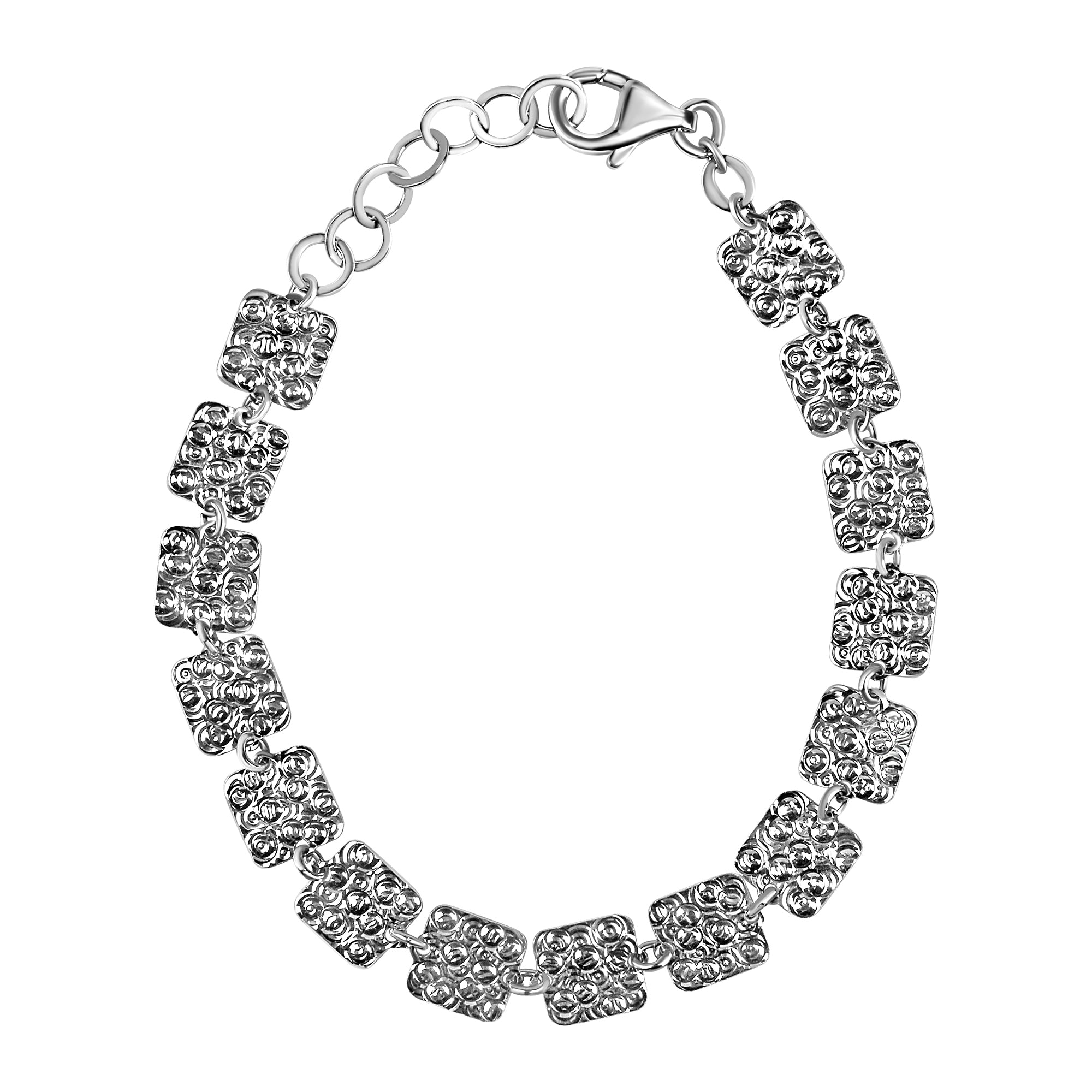 Armband 925/- Sterling Silber rhodiniert