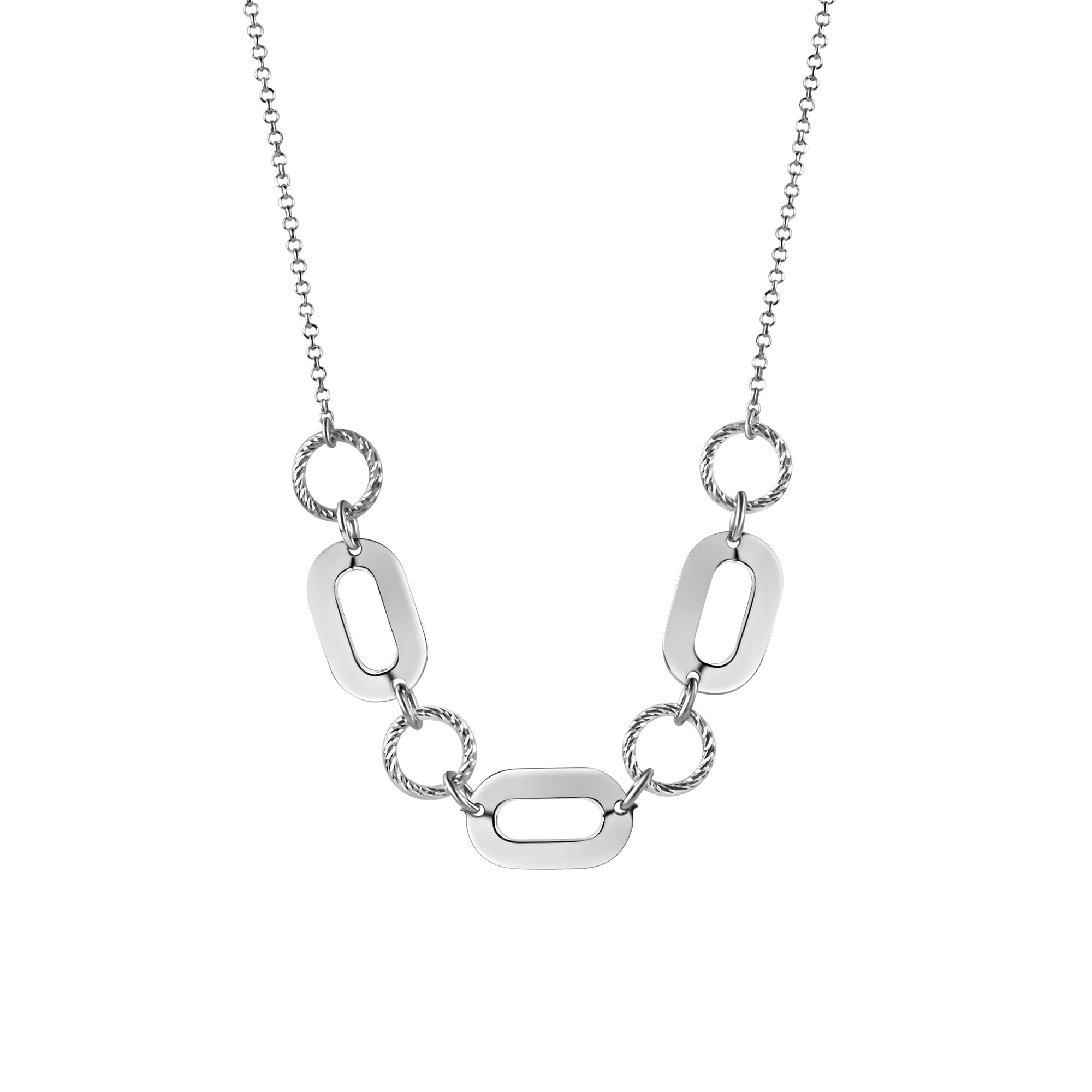 Kette 925/- Sterling Silber rhodiniert