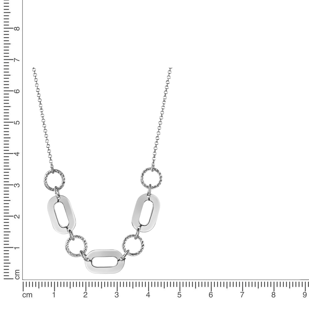 Kette 925/- Sterling Silber rhodiniert