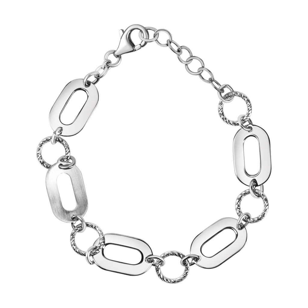 Armband 925/- Sterling Silber rhodiniert