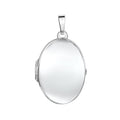 Anhänger 925/- Sterling Silber rhodiniert oval