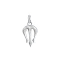 Anhänger 925/- Sterling Silber rhodiniert Dreizack