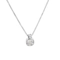 Set A/K + OS 925/- Sterling Silber rhodiniert Set Zirkonia