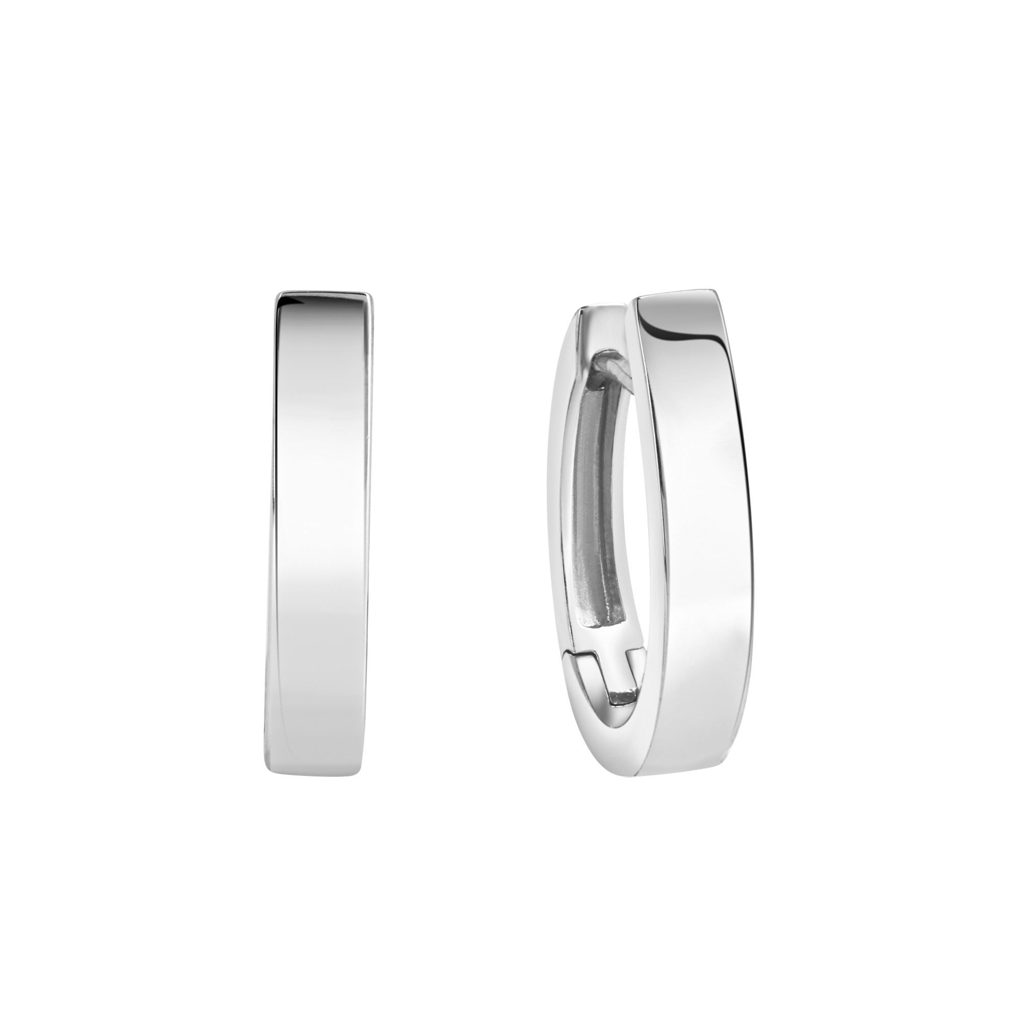 Creolen 925/- Sterling Silber rhodiniert