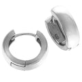 Klappcreolen 925 Silber rhodiniert 1,6 cm