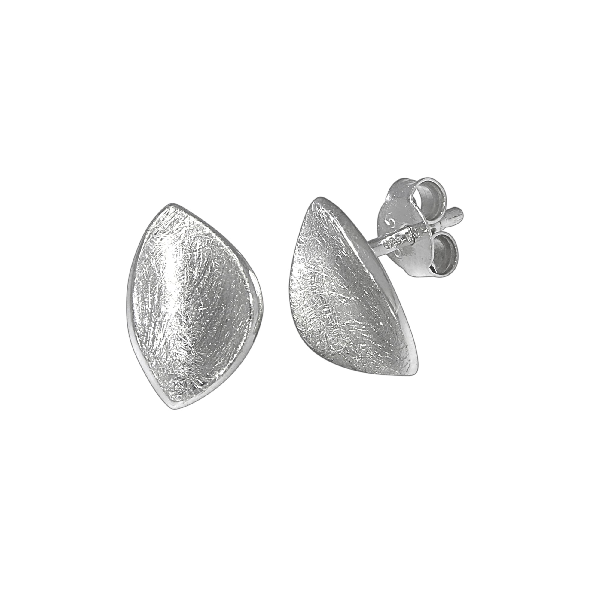 Ohrstecker 925 Silber eismatt
