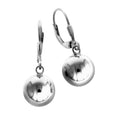 Ohrhänger 925 Silber Kugel 12 mm