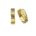 Creole 333 Gold diamantiert 12mm