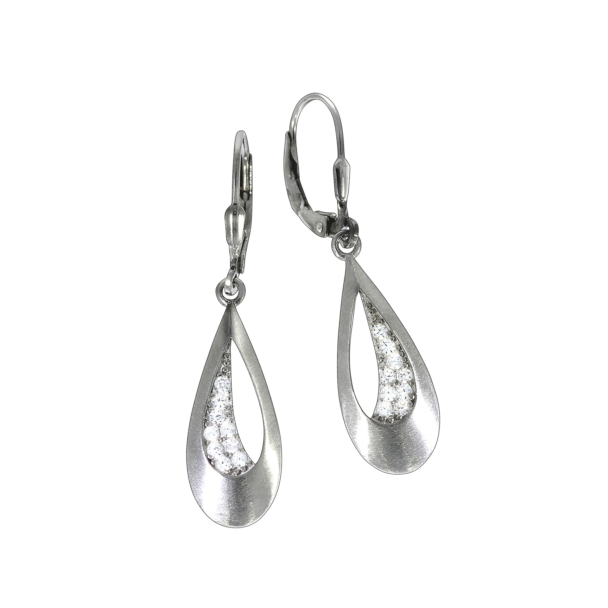 Ohrhänger 925 Silber Zirkonia