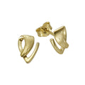 Ohrstecker 333 Gold diamantiert