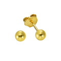 Ohrstecker 333 Gold Kugel 4mm