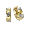 Creole 333 Gold zweifarbig 15mm